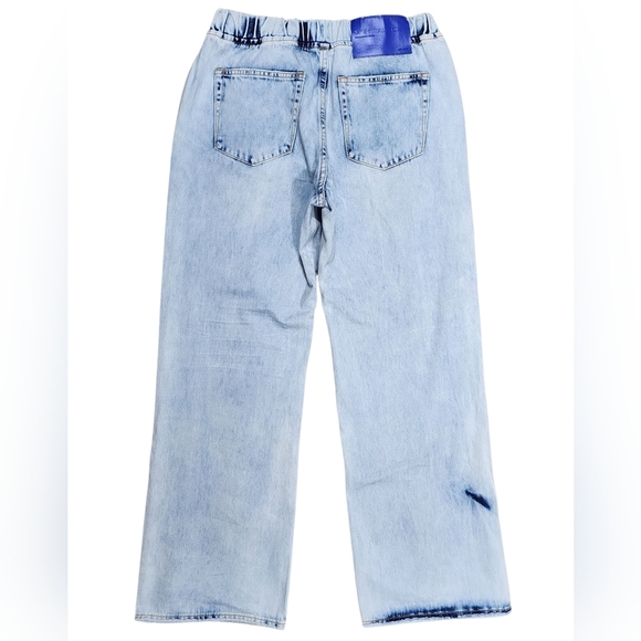 One Teaspoon From Free People The ROADHOUSE Wide Leg Jeans Causual Size Med - Picture 5 of 14